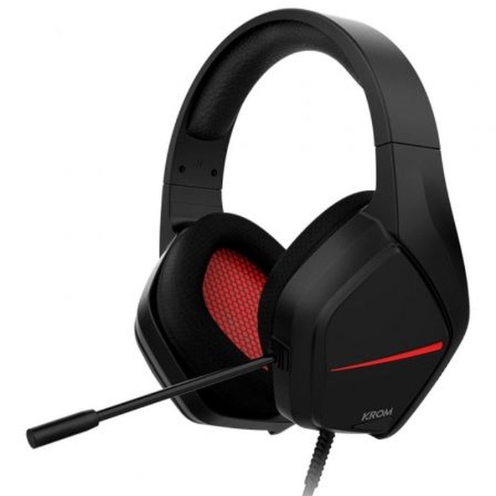 Krom Kopa Move Auriculares Gaming Estéreo Negro y Rojo Krom Kopa Move Auriculares Gaming Estéreo Negro y Rojo
