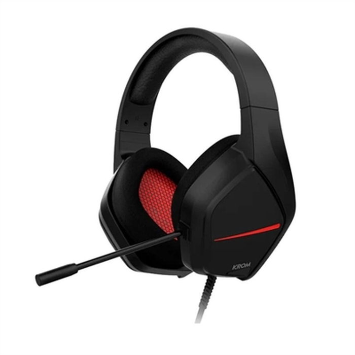 Krom Kopa Move Auriculares Gaming Estéreo Negro y Rojo Krom Kopa Move Auriculares Gaming Estéreo Negro y Rojo