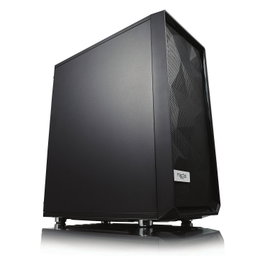 Fractal Design Meshify C Torre PC - Caja ATX Mid-Tower Negra, 17 cm Refrigerador CPU, 31.5 cm Tarjeta Grafica, 2 USB 3.2