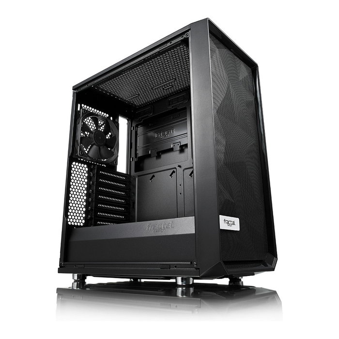 Fractal Design Meshify C Torre PC - Caja ATX Mid-Tower Negra, 17 cm Refrigerador CPU, 31.5 cm Tarjeta Grafica, 2 USB 3.2 Fractal Design Meshify C Torre PC - Caja ATX Mid-Tower Negra, 17 cm Refrigerador CPU, 31.5 cm Tarjeta Grafica, 2 USB 3.2