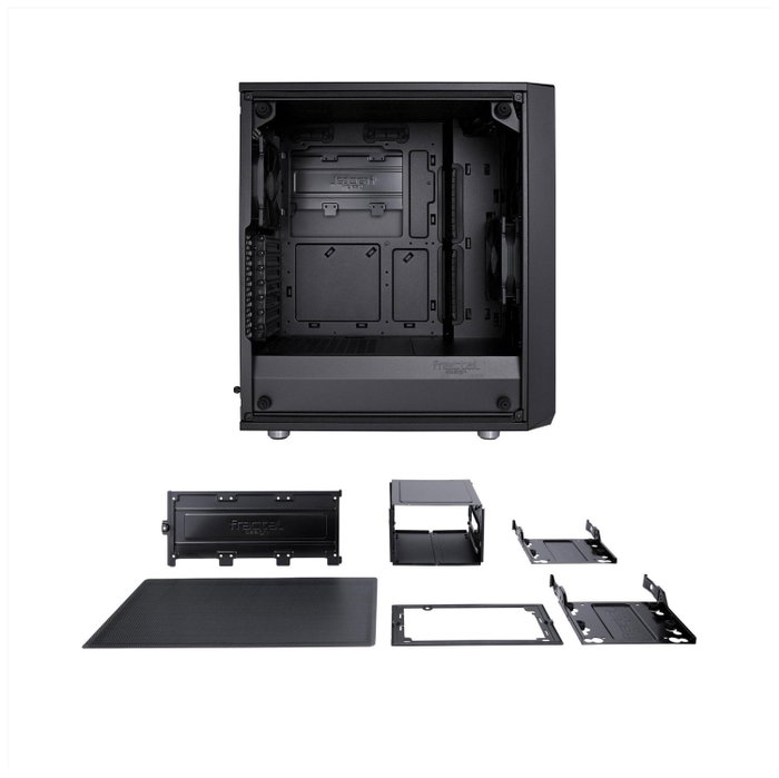 Fractal Design Meshify C Midi Tower Negro con Panel Lateral Sólido