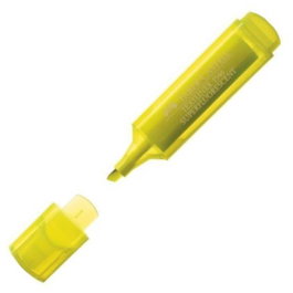 FABER-CASTELL Marcadores Textliner 46 Amarillo (Caja de 10)