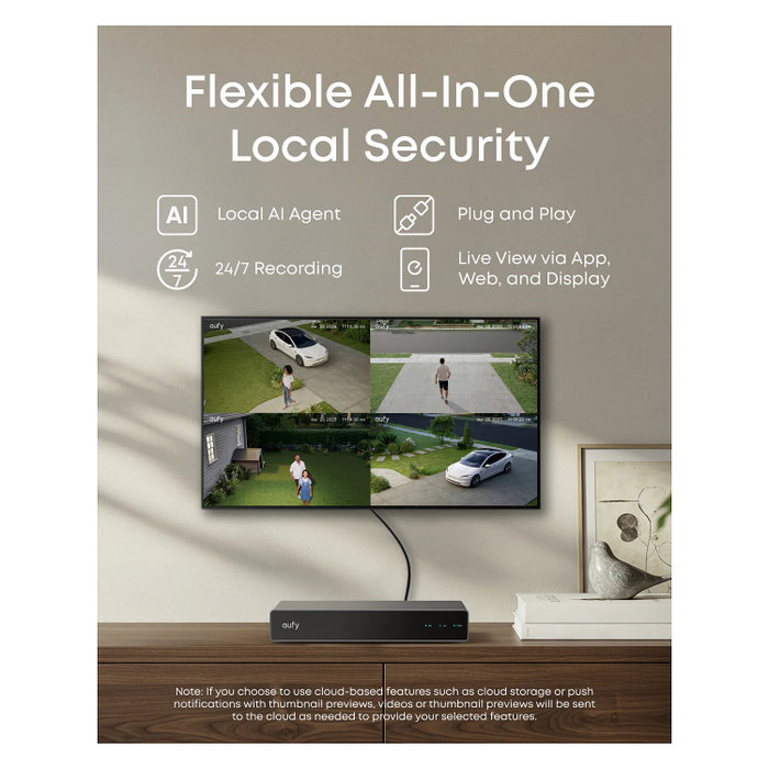 EUFY NVR Security System S4 Max con 8 canales y 2 TB