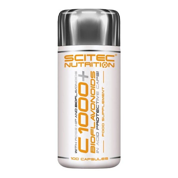 Scitec Nutrition C1000 + Bioflavonoids 100 Cápsulas Scitec Nutrition C1000 + Bioflavonoids 100 Cápsulas