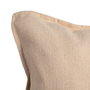 Cojín Beige 85%Algodón-15%Lino 50 X 30 cm (Set de 2)