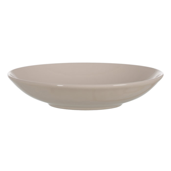 Ixia Plato Hondo Crema Stoneware Cocina 22 x 22 x 4,50 cm