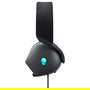 Alienware AW520H Auriculares Gaming Alámbricos Diadema USB Circumaural RGB Negro/Gris 20-40000 Hz Micrófono Boom Windows
