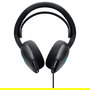 Alienware AW520H Auriculares Gaming Alámbricos Diadema USB Circumaural RGB Negro/Gris 20-40000 Hz Micrófono Boom Windows