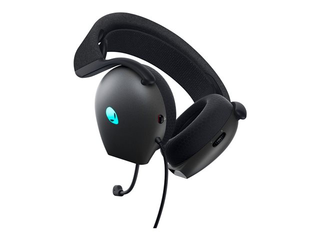 Dell Alienware AW520H Auriculares Gaming USB y Jack 3.5mm Negro con Sonido Hi-Res y Dolby Atmos Iluminación RGB