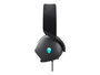Dell Alienware AW520H Auriculares Gaming USB y Jack 3.5mm Negro con Sonido Hi-Res y Dolby Atmos Iluminación RGB