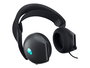 Dell Alienware AW520H Auriculares Gaming USB y Jack 3.5mm Negro con Sonido Hi-Res y Dolby Atmos Iluminación RGB