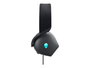 Dell Alienware AW520H Auriculares Gaming USB y Jack 3.5mm Negro con Sonido Hi-Res y Dolby Atmos Iluminación RGB