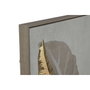 DKD Home Decor Set de 3 Cuadros de Lienzo Palmeras 60x119,5 cm