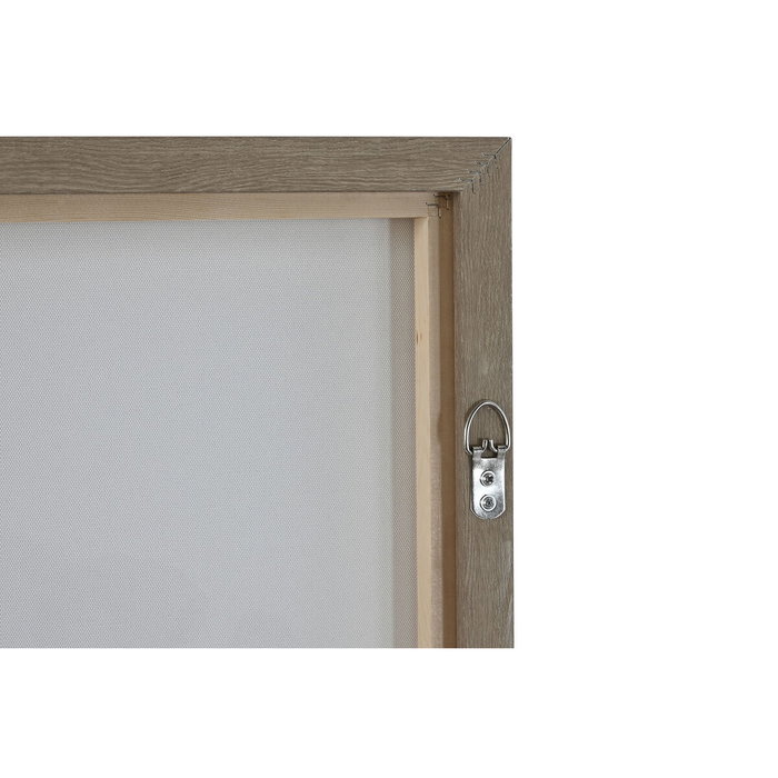DKD Home Decor Set de 3 Cuadros de Lienzo Palmeras 60x119,5 cm