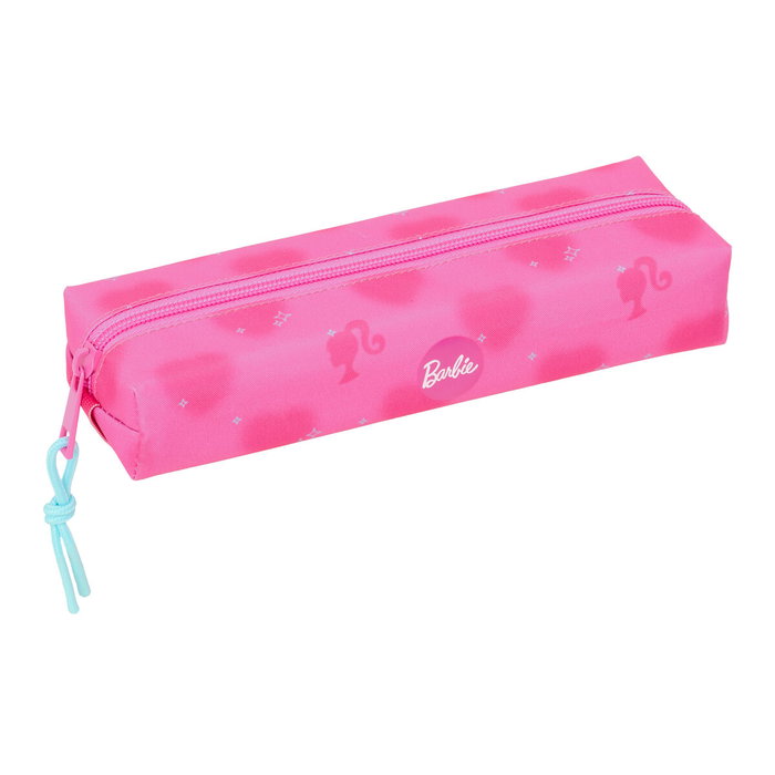 Safta Portatodo Rectangular Barbie Corazones