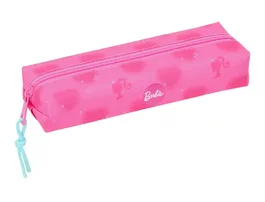 Safta Portatodo Rectangular Barbie Corazones