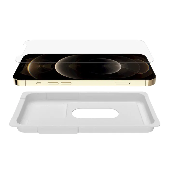 Belkin ScreenForce UltraGlass Protector de Pantalla Cristal para Apple iPhone 12 Pro Max