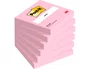 Post-it Bloc de notas adhesivas quita y pon fucsia neón con 100 hojas 76x76 mm