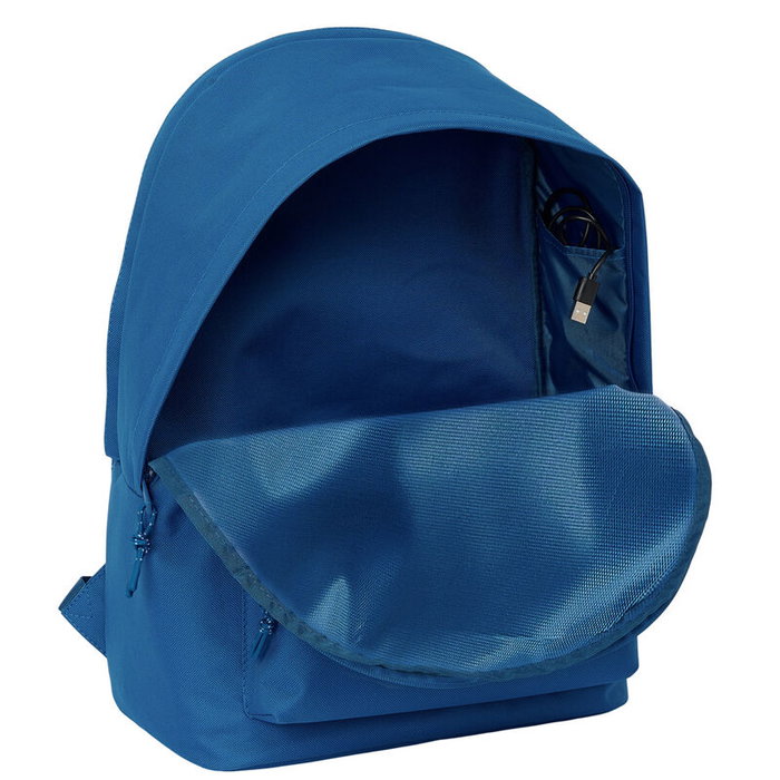 Safta Mochila Doble Real Madrid para Portátil 15,6 Pulgadas con USB Azul Safta Mochila Doble Real Madrid para Portátil 15,6 Pulgadas con USB Azul