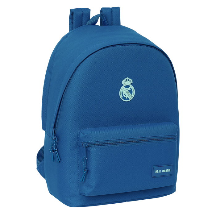 Safta Mochila Doble Real Madrid para Portátil 15,6 Pulgadas con USB Azul Safta Mochila Doble Real Madrid para Portátil 15,6 Pulgadas con USB Azul