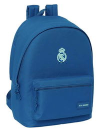 Mochila para Portátil Real Madrid C.F. Azul 31 x 44 x 18 cm