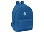 Safta Mochila Doble Real Madrid para Portátil 15,6 Pulgadas con USB Azul