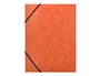 Q-connect Carpeta KF02170 Gomas Cartón Simil-Prespan Solapas 320x243 mm Naranja
