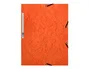 Q-connect Carpeta KF02170 Gomas Cartón Simil-Prespan Solapas 320x243 mm Naranja