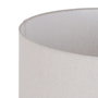 Lámpara Mesa Blanco-Gris Cerámica 42 X 42 X 73 cm
