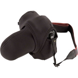 walimex Neoprene Camera Protection Cover L Negro/Gris