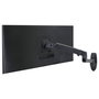 Ergotron LX Monitor Arm Wandhalterung Schwarz, 34 Zoll, bis 11,3 kg, VESA 100x100 mm
