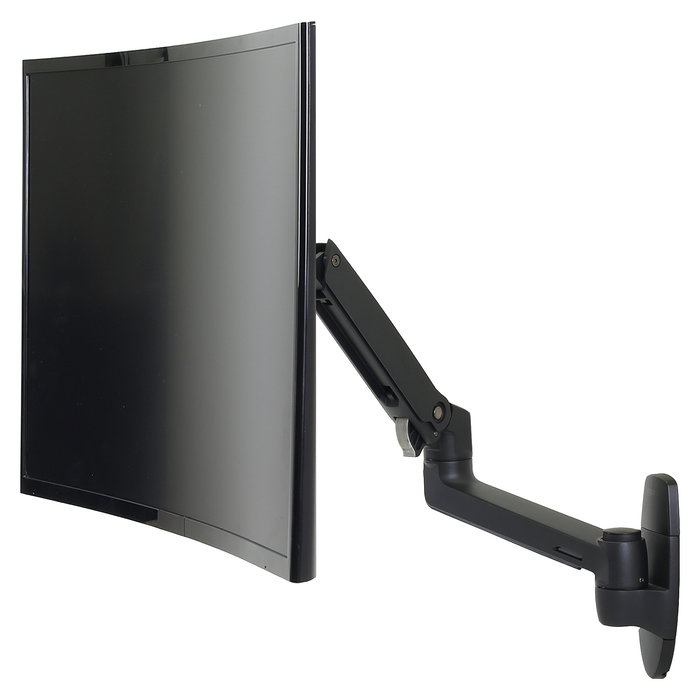 Ergotron LX Monitor Arm Wandhalterung Schwarz, 34 Zoll, bis 11,3 kg, VESA 100x100 mm Ergotron LX Monitor Arm Wandhalterung Schwarz, 34 Zoll, bis 11,3 kg, VESA 100x100 mm