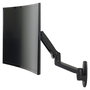 Ergotron LX Monitor Arm Wandhalterung Schwarz, 34 Zoll, bis 11,3 kg, VESA 100x100 mm