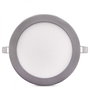 Placa LED Circular 15W 1170Lm 6000K [GR-RDP11-15W-PL-CW] - Ultra Fina 40.000H para Techo Interior