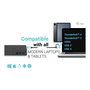 I-TEC Docking Station Thunderbolt 3 USB-C Dual 4K HDMI DisplayPort 100W PD para Laptop - Estación de Acoplamiento Professional Gen 2