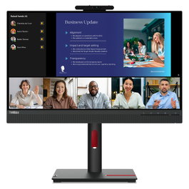 Lenovo ThinkVision T24v-30 Full HD IPS 23.8 la cámara integrada