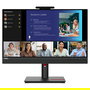 Lenovo T24v-30 Monitor 61cm/24" 1920x1080 FHD IPS 75Hz Webcam Altavoces Negro