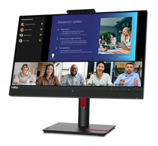 Lenovo ThinkVision T24v-30 Monitor 23.8'' Full HD IPS Black Lenovo ThinkVision T24v-30 Monitor 23.8'' Full HD IPS Black