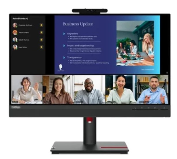 Lenovo ThinkVision T24v-30 Monitor 23.8'' Full HD IPS Black Lenovo ThinkVision T24v-30 Monitor 23.8'' Full HD IPS Black