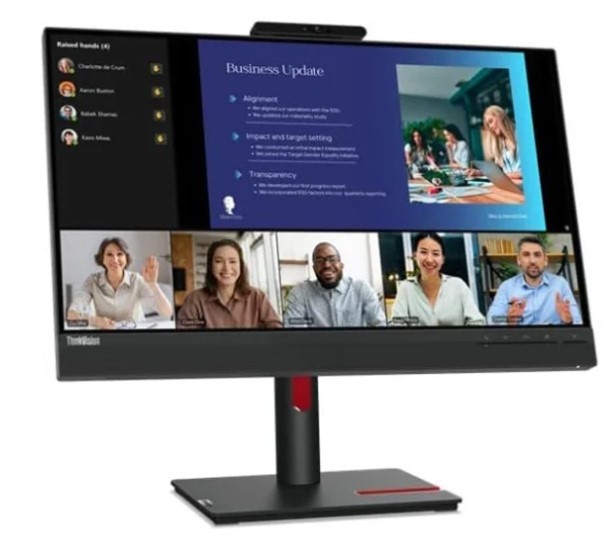 Lenovo ThinkVision T24v-30 Monitor 23.8'' Full HD IPS Black Lenovo ThinkVision T24v-30 Monitor 23.8'' Full HD IPS Black