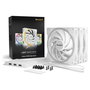 Be Quiet! LIGHT WINGS White 140mm PWM Triple-Pack, Ventilador 14 cm, 2200 RPM, 121.82 m3/h, Blanco, LED Multi, 3 Unidades