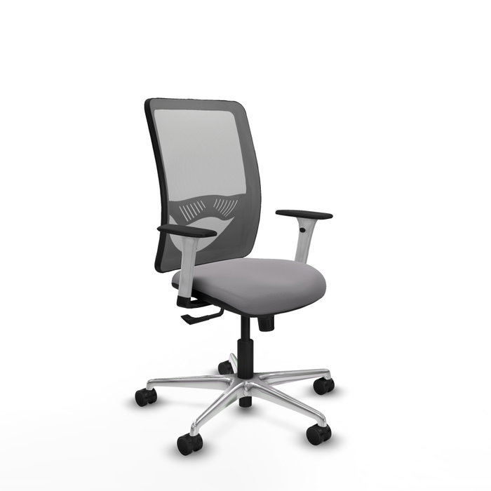 PIQUERAS Y CRESPO Silla de oficina Zulema Gris con Mecanismo Sincro PIQUERAS Y CRESPO Silla de oficina Zulema Gris con Mecanismo Sincro