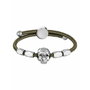 Police PJ26554BLGN.03 Pulsera para Hombre en Acero Inoxidable Verde