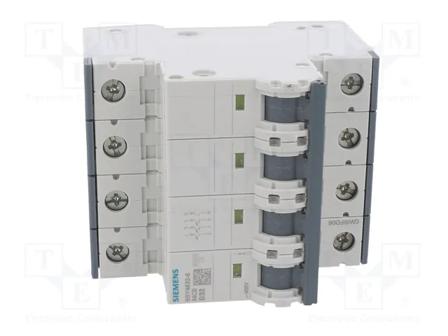 SIEMENS 5SY4632-6 Interruptor magnetotérmico 32A 3+N
