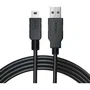 Wacom Cable USB ACK4090601 de 3 m con conectores USB A y Micro-USB A