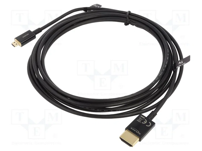 DeLOCK Cable HDMI de Alta Velocidad HDMI-A a Micro-D 3 m 4K 3D