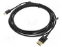 DeLOCK Cable HDMI de Alta Velocidad HDMI-A a Micro-D 3 m 4K 3D