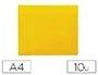 Djois Funda Magnética para Identificación DIN A4 Horizontal, Color Amarillo, Pack 10 Unidades Djois Funda Magnética para Identificación DIN A4 Horizontal, Color Amarillo, Pack 10 Unidades