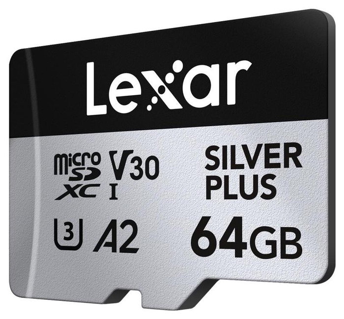 Lexar Professional SILVER PLUS MicroSDXC 64 GB Lexar Professional SILVER PLUS MicroSDXC 64 GB