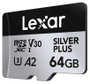 Lexar Professional SILVER PLUS MicroSDXC 64 GB